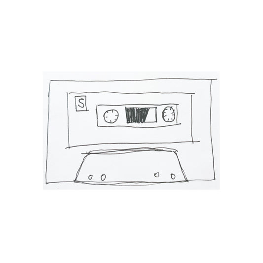 Cassette Tape Sticker