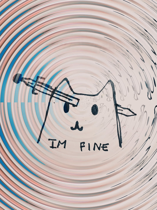 I’m Fine Sticker